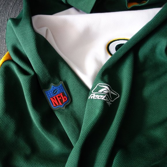Reebok Team Apparel Green Bay Packers Long Sleeve Shirt Size S - Picture 2 of 5